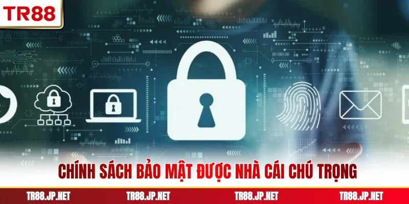 Chính sách bảo mật TR88 giúp bảo vệ dữ liệu hội viên